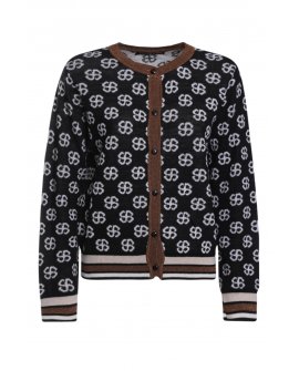 Cardigan bordi lurex