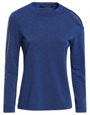 Maglia lamè oblò spalla