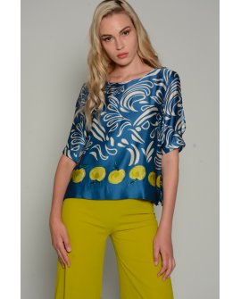 Blusa raso ecoviscosa