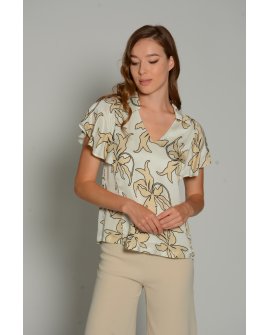 Blusa raso ecoviscosa